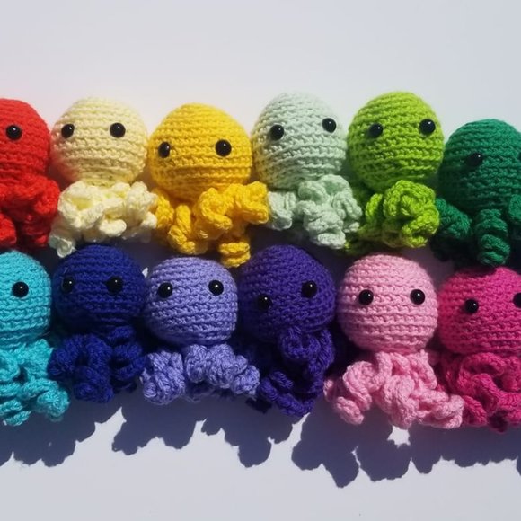 Crochet Octopus - Picture 2 of 2